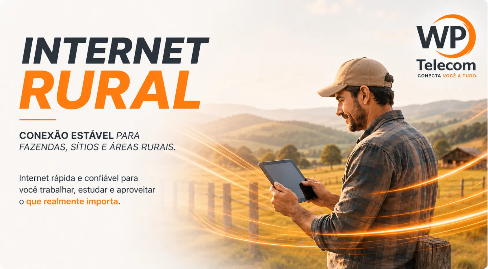 WP Telecom — Solução Rural